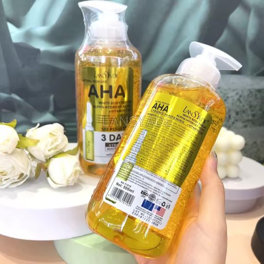 AHA Alpha Hydroxy Acid Face & Body Serum 500ml